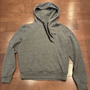 PINK Victoria's Secret Gray Sweatshirt Hoodie Relaxed Fit